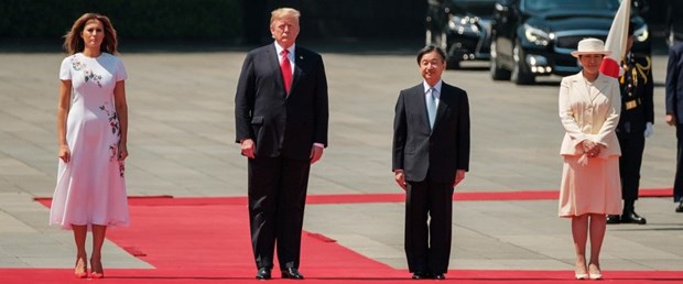 Trump, Japonya İmparatoru ile görüştü